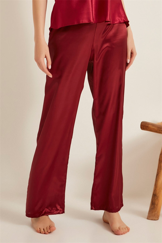 C&City Women Satin Bottom 015 Burgundy