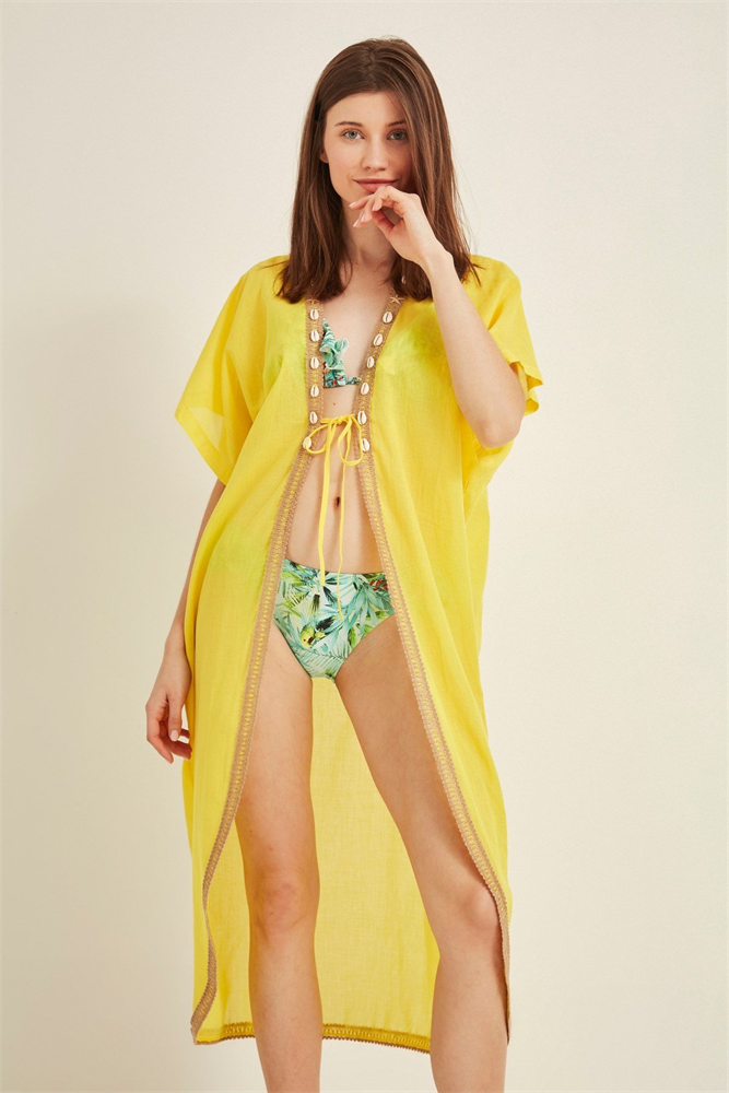 C&City Women Pareo Beachwear  2010 Yellow