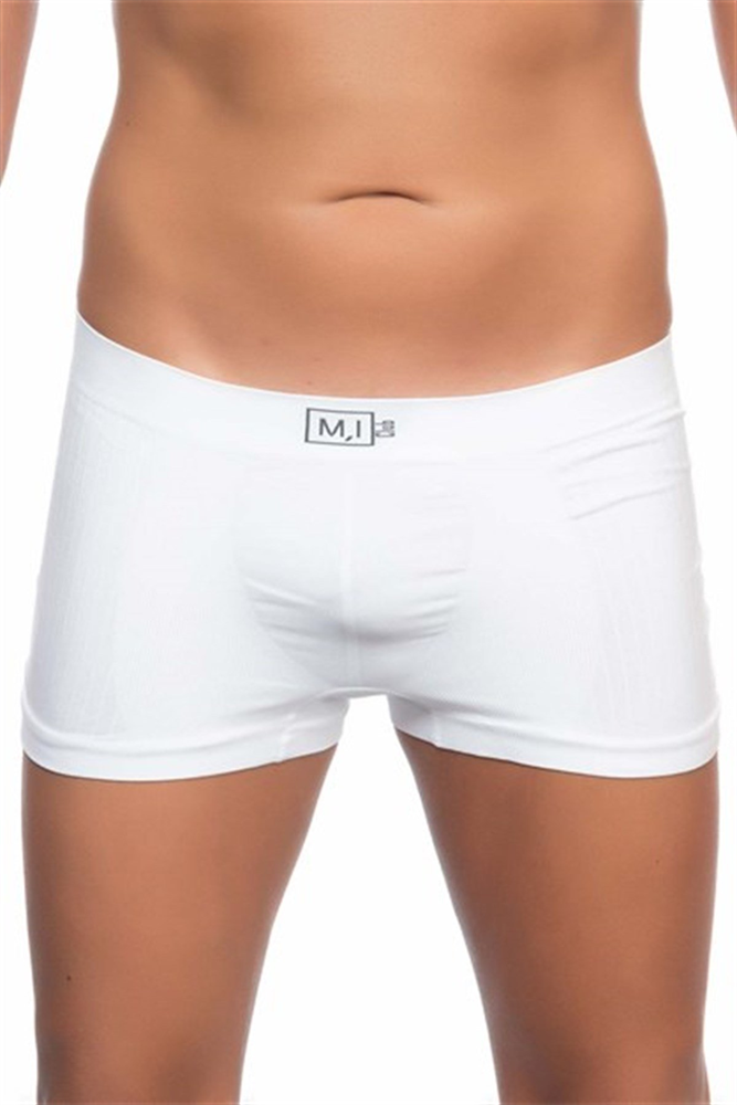 C&City Men Seamless Boxer C12102 White