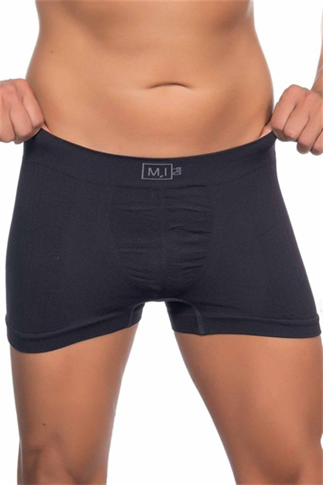 C&City Men Seamless Boxer C12102 Black