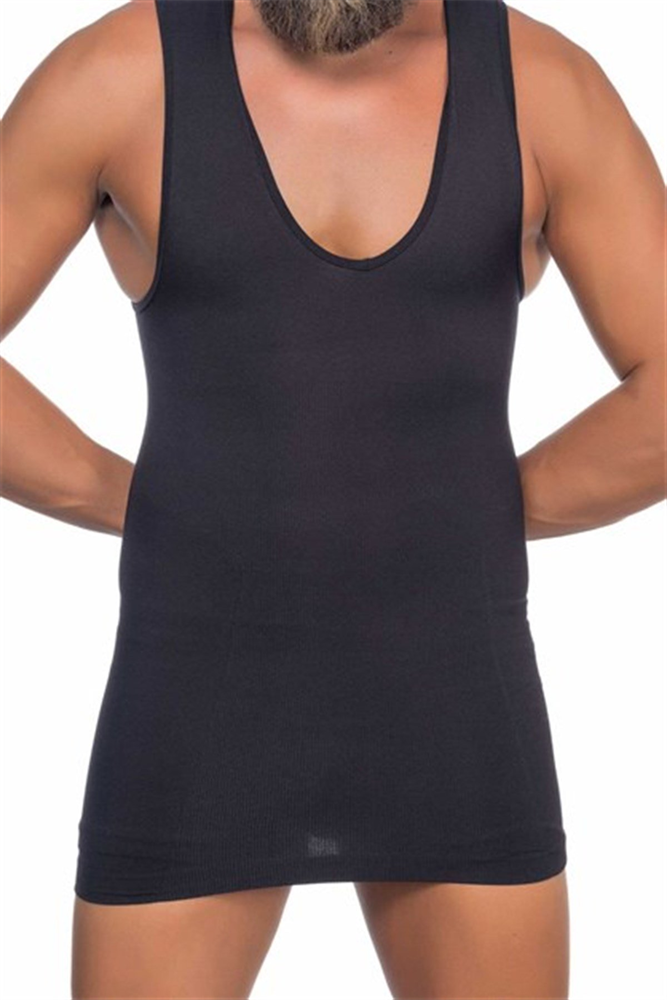 C&City Men Singlet Corset C11003 Black