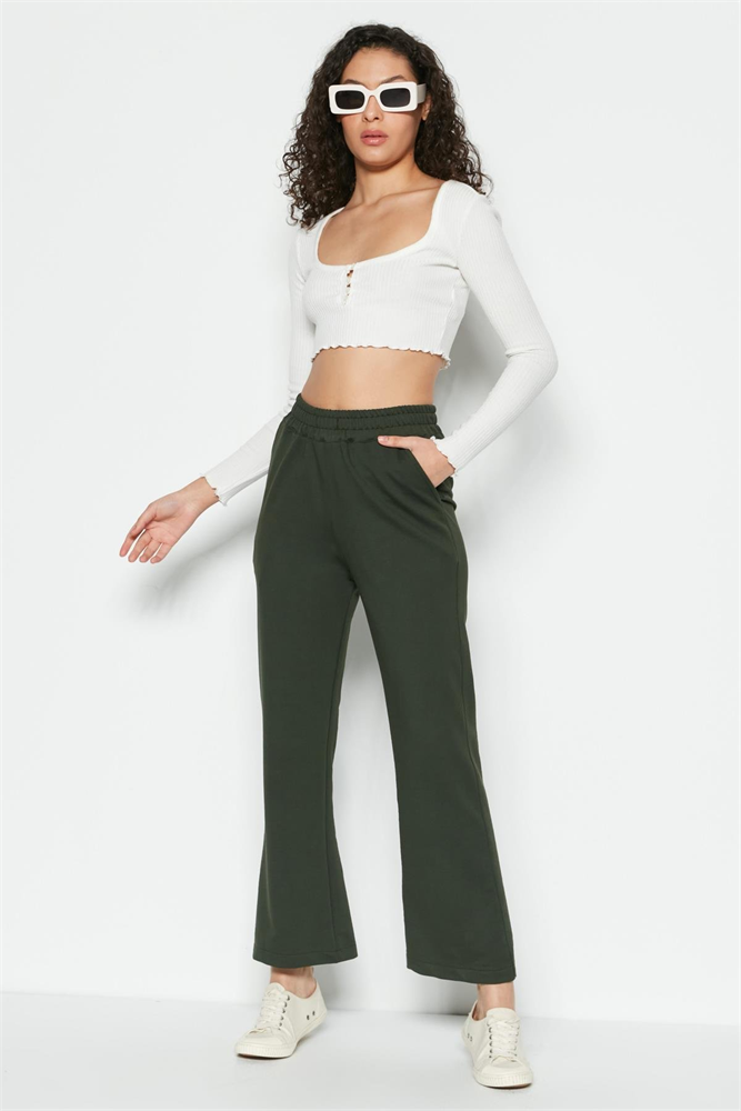 C&City Women Sweatpants 736 Khaki