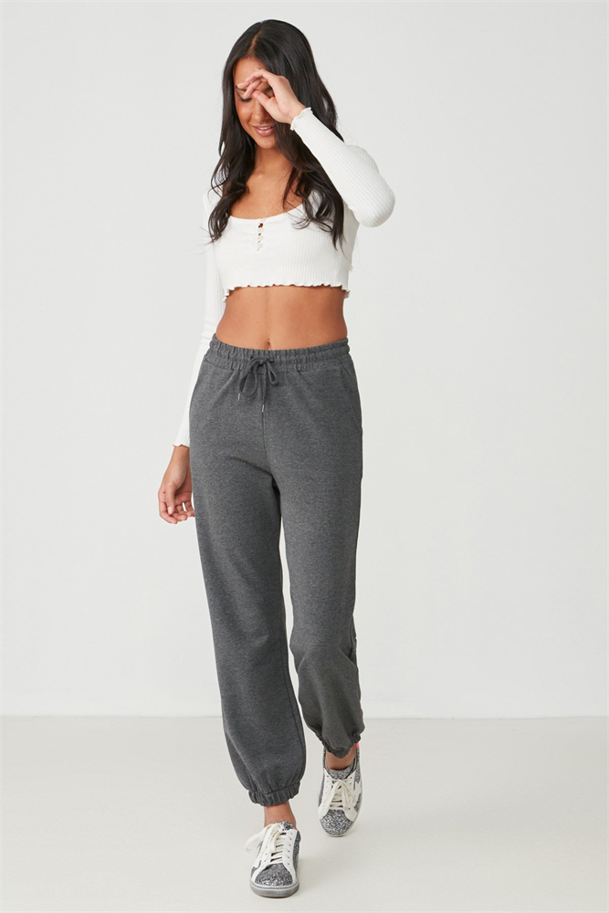 C&City Women Sweatpants 737 Anthracite