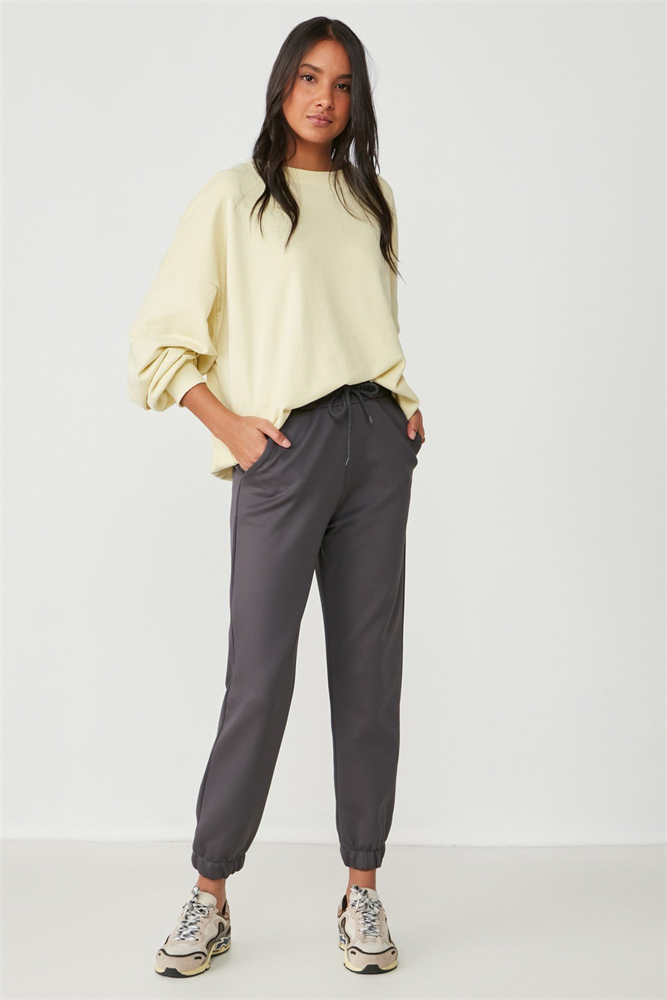 C&City Women Sweatpants 802 Smoked Color