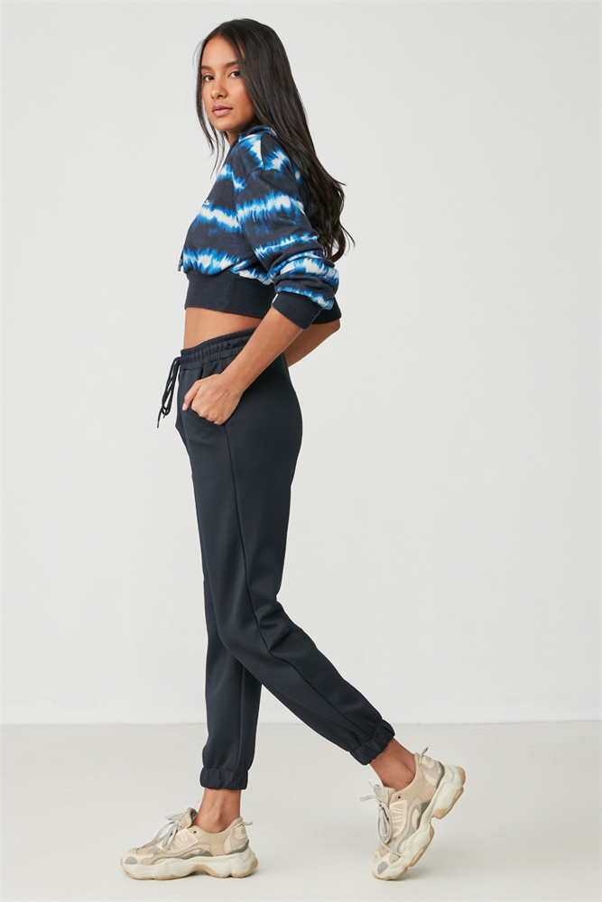 C&City Women Sweatpants 802 Navy Blue