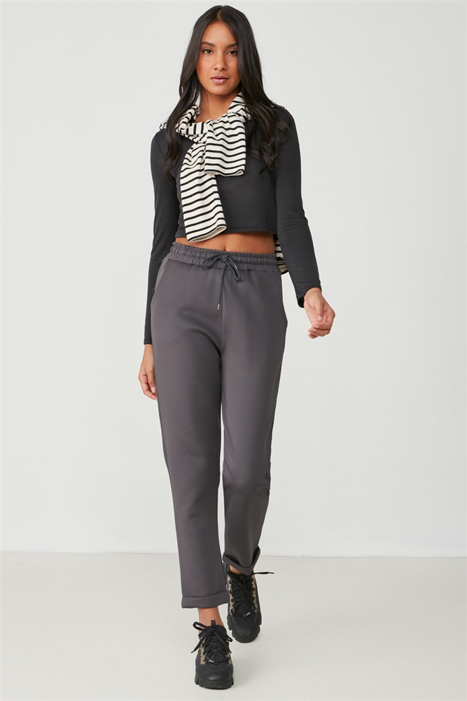 C&City Women Sweatpants 807 Smoked Color