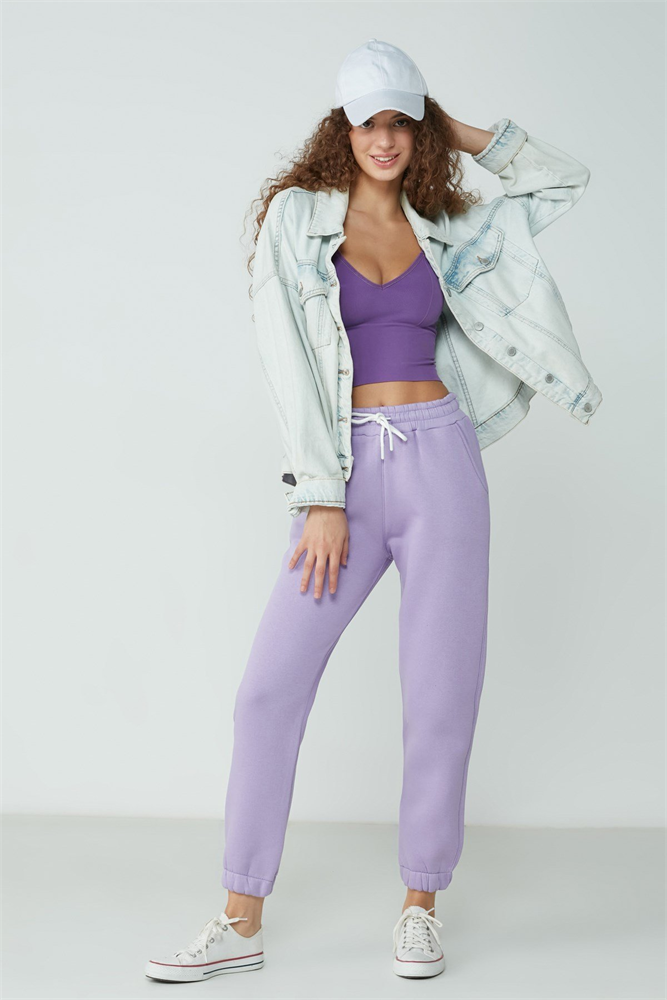 C&City Women Sweatpants 902 Lilac Colour