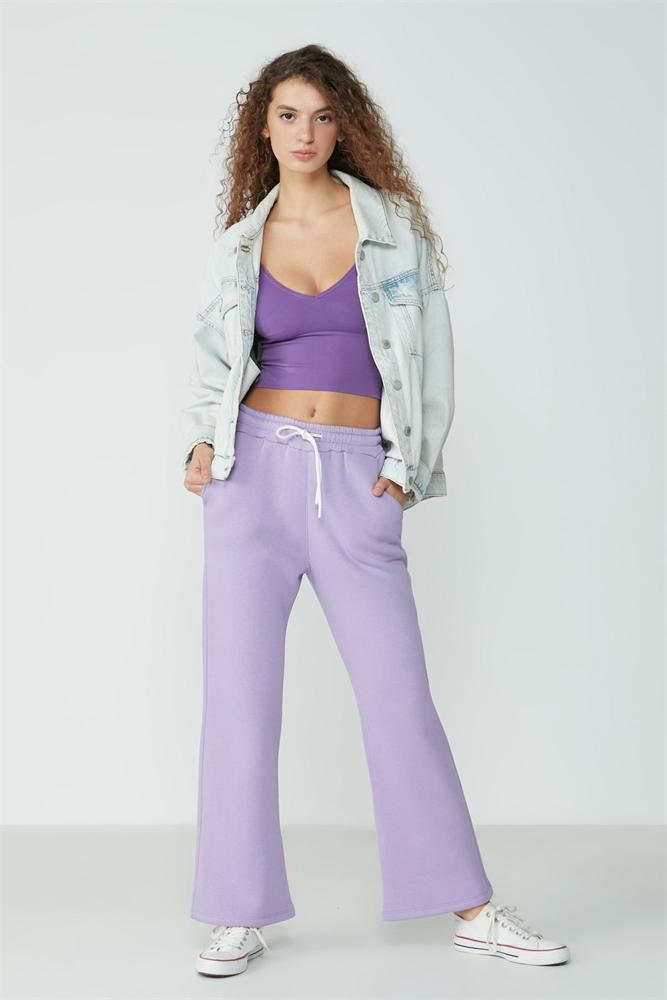 C&City Women Sweatpants 904 Lilac Colour