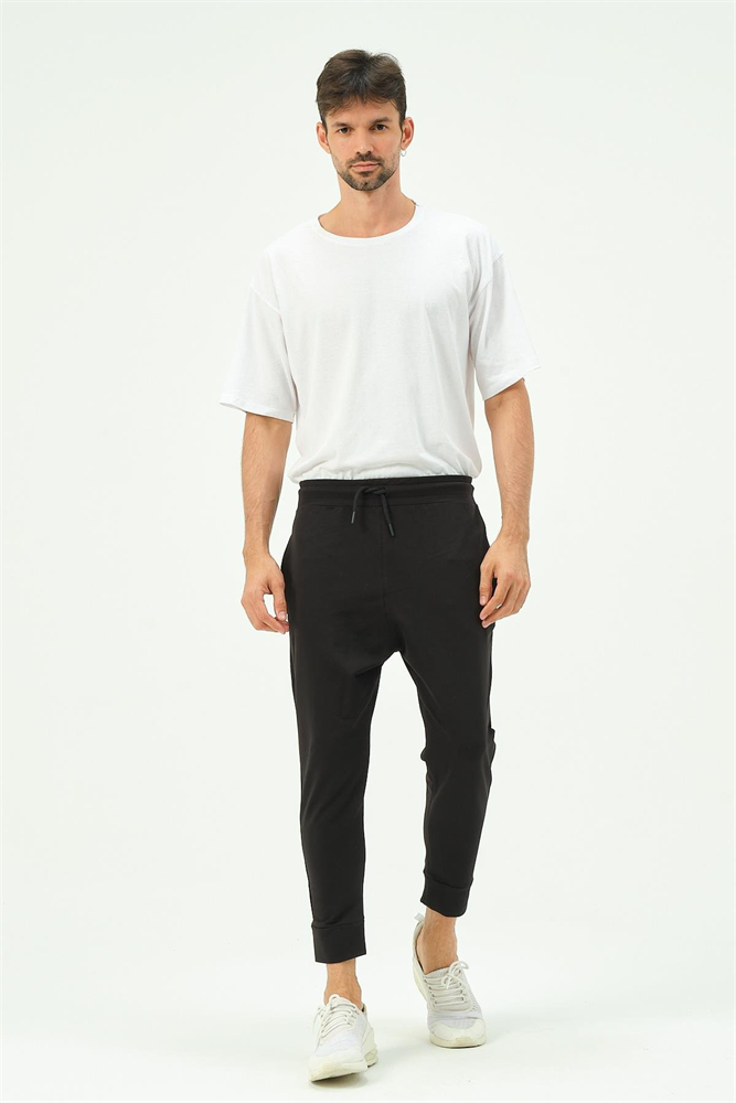 C&City Men Loose-Fit Sweatpants 784 Black