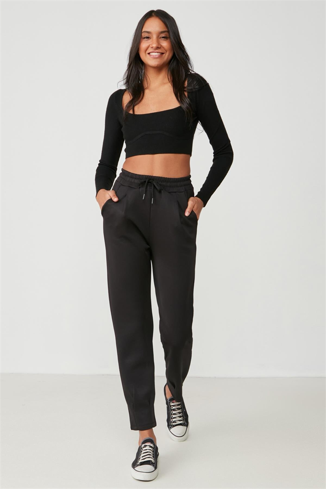 C&City Women Sweatpants 810 Black