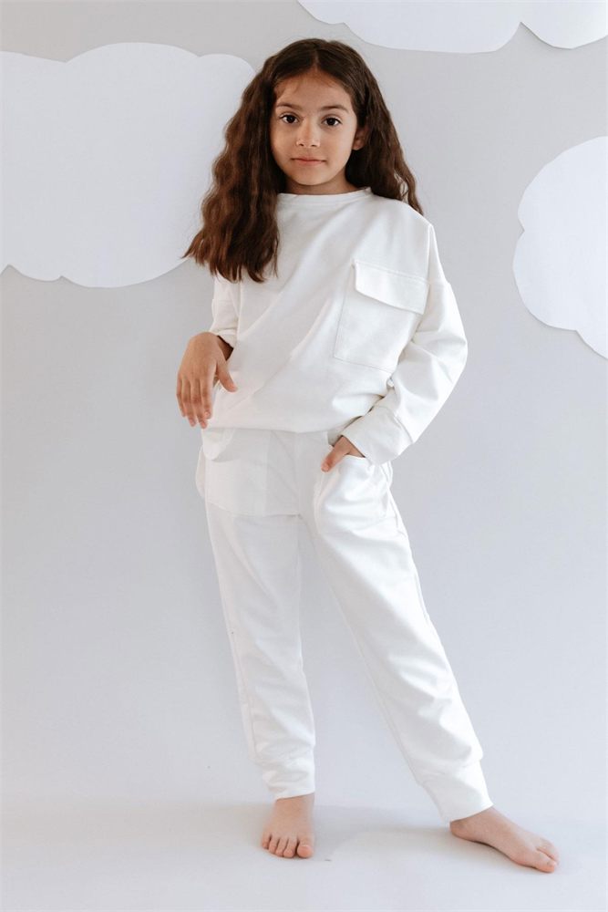 Kids Tracksuit 9270 Ecru