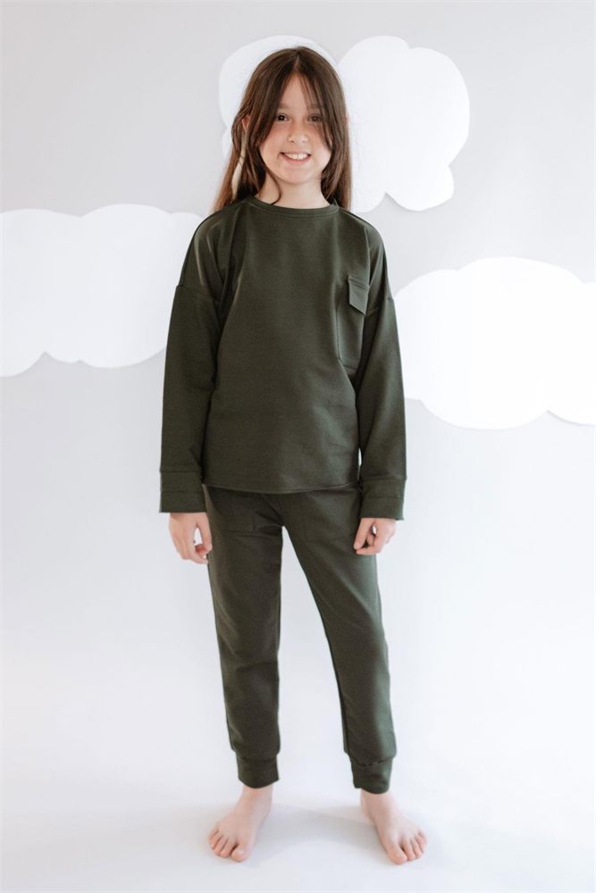 Kids Tracksuit 9270 Khaki