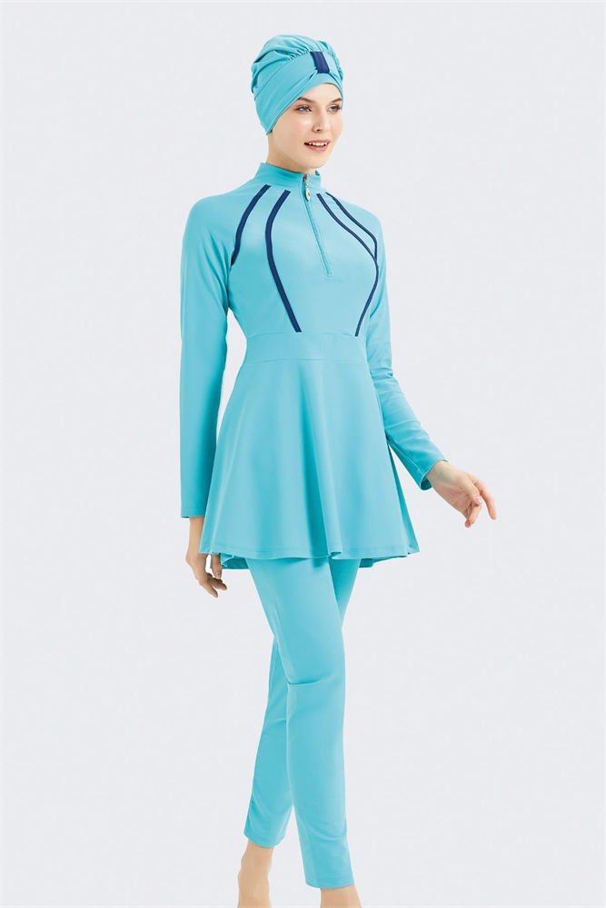 C&City Covered Burkini Swimwear 4063 Mint