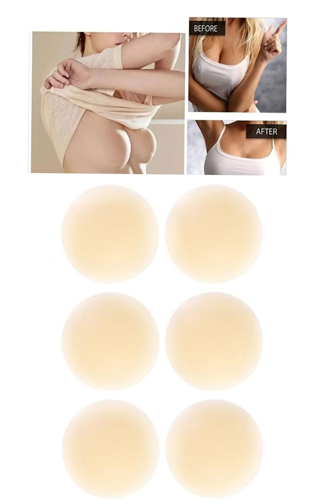 3-Piece Silicone Nipple Cover Skin