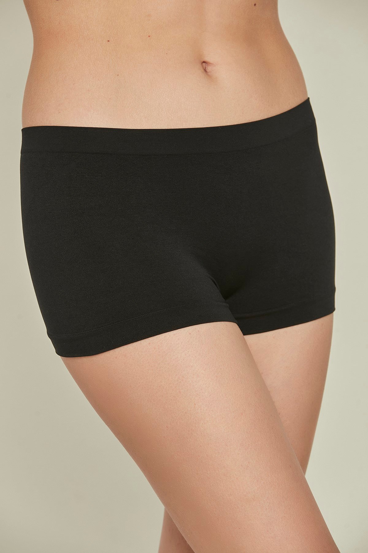 C&City Women Seamless Boxer 3000 Black