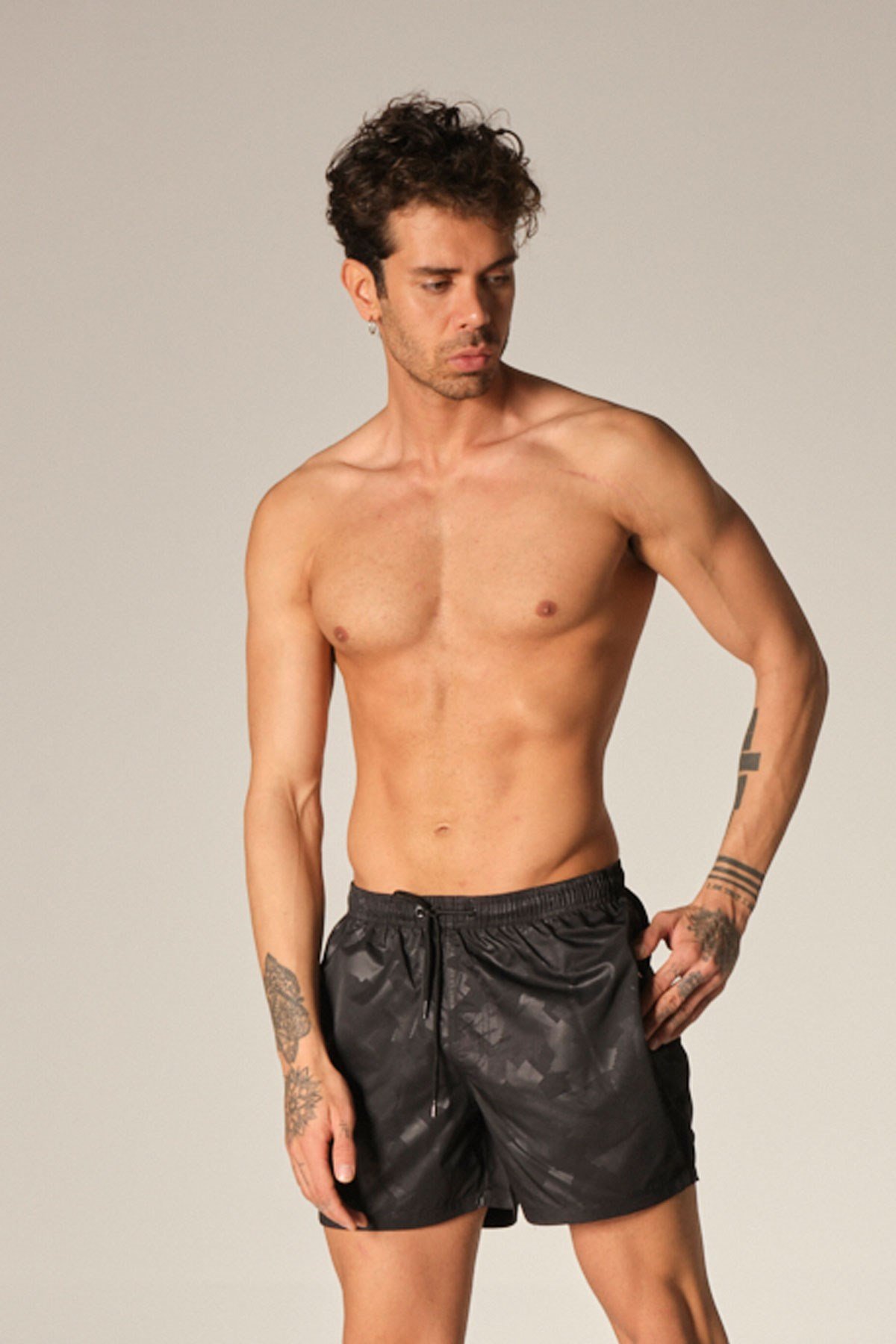 C&City Men Sea Short K-155 Black