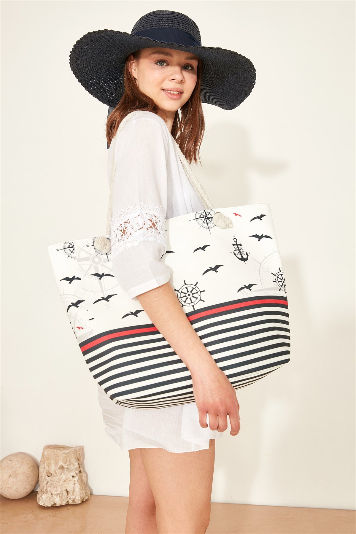 C&City Beach Bag Y1670-18  Multicolor