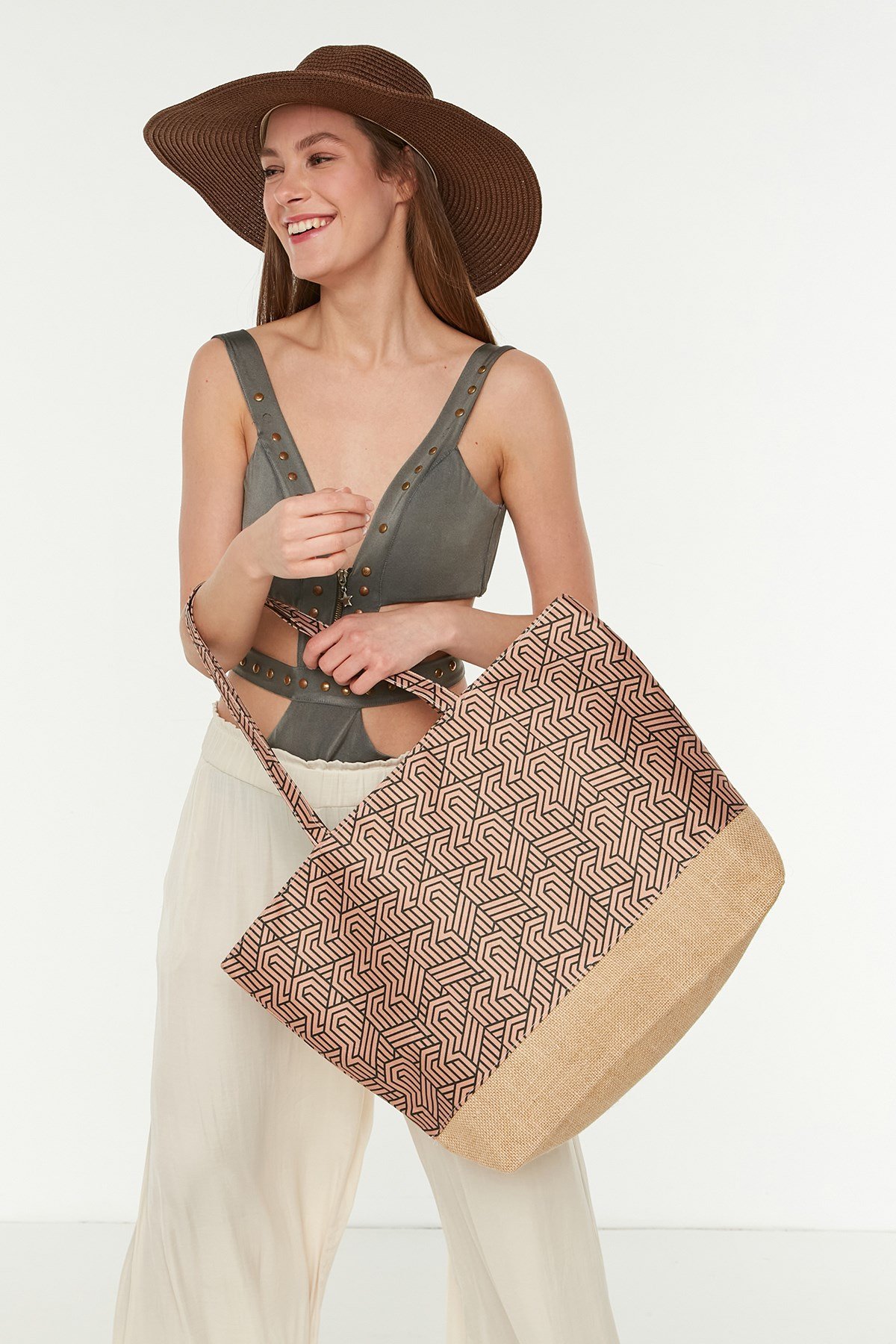 C&City Beach Bag Y8670-27  Multicolor