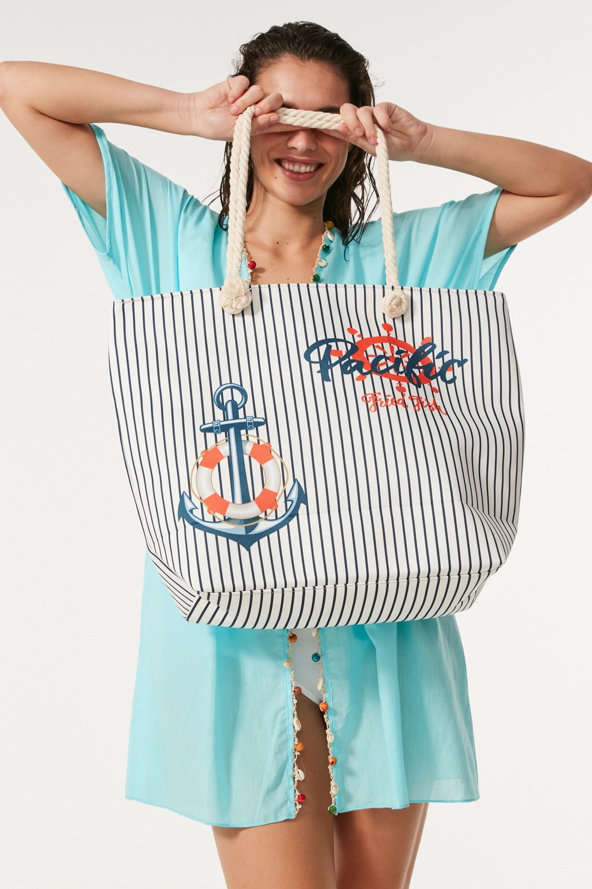 C&City Beach Bag Y8670-29  Multicolor