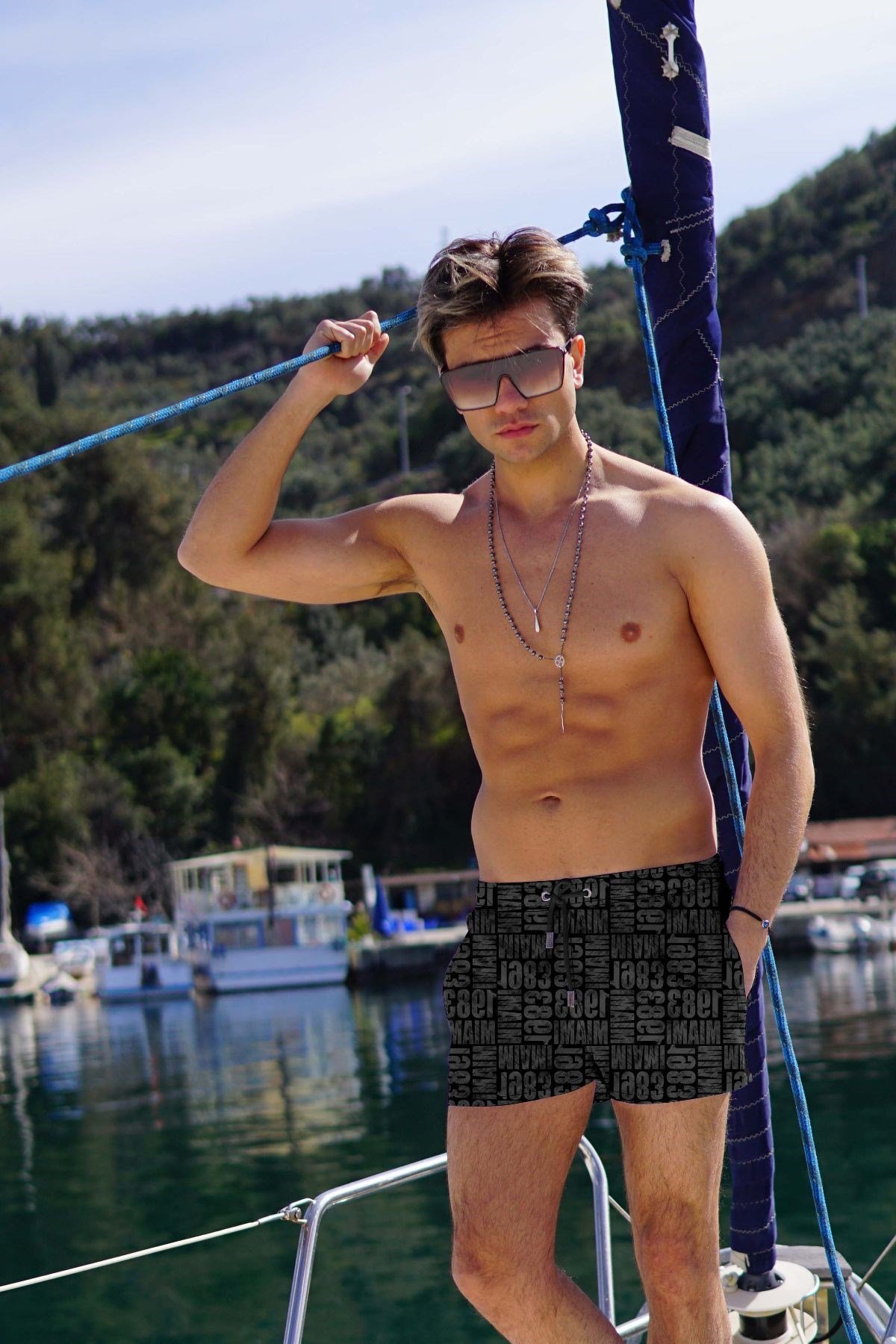 C&City Men Sea Short C1180 Black
