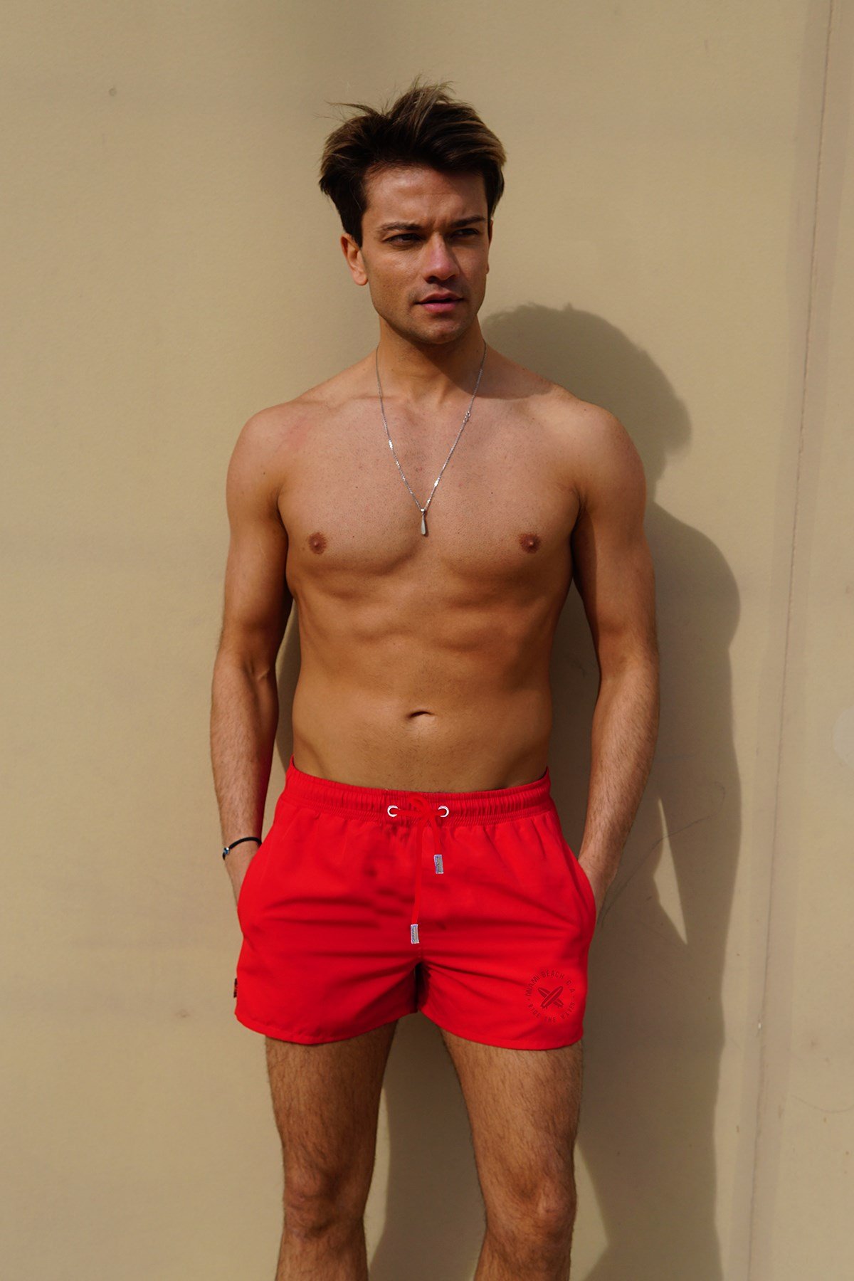 C&City Men Sea Short C2202 Red