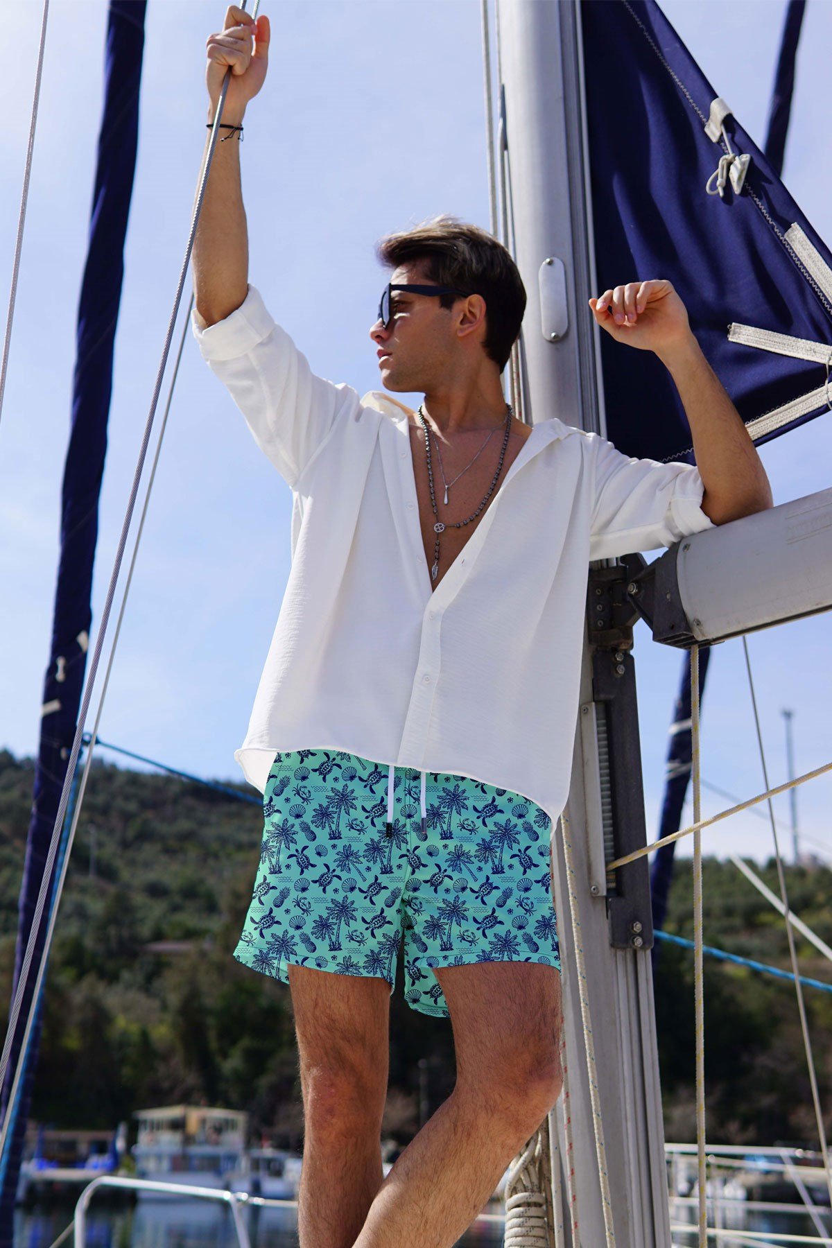 C&City Men Sea Short C1355 Mint
