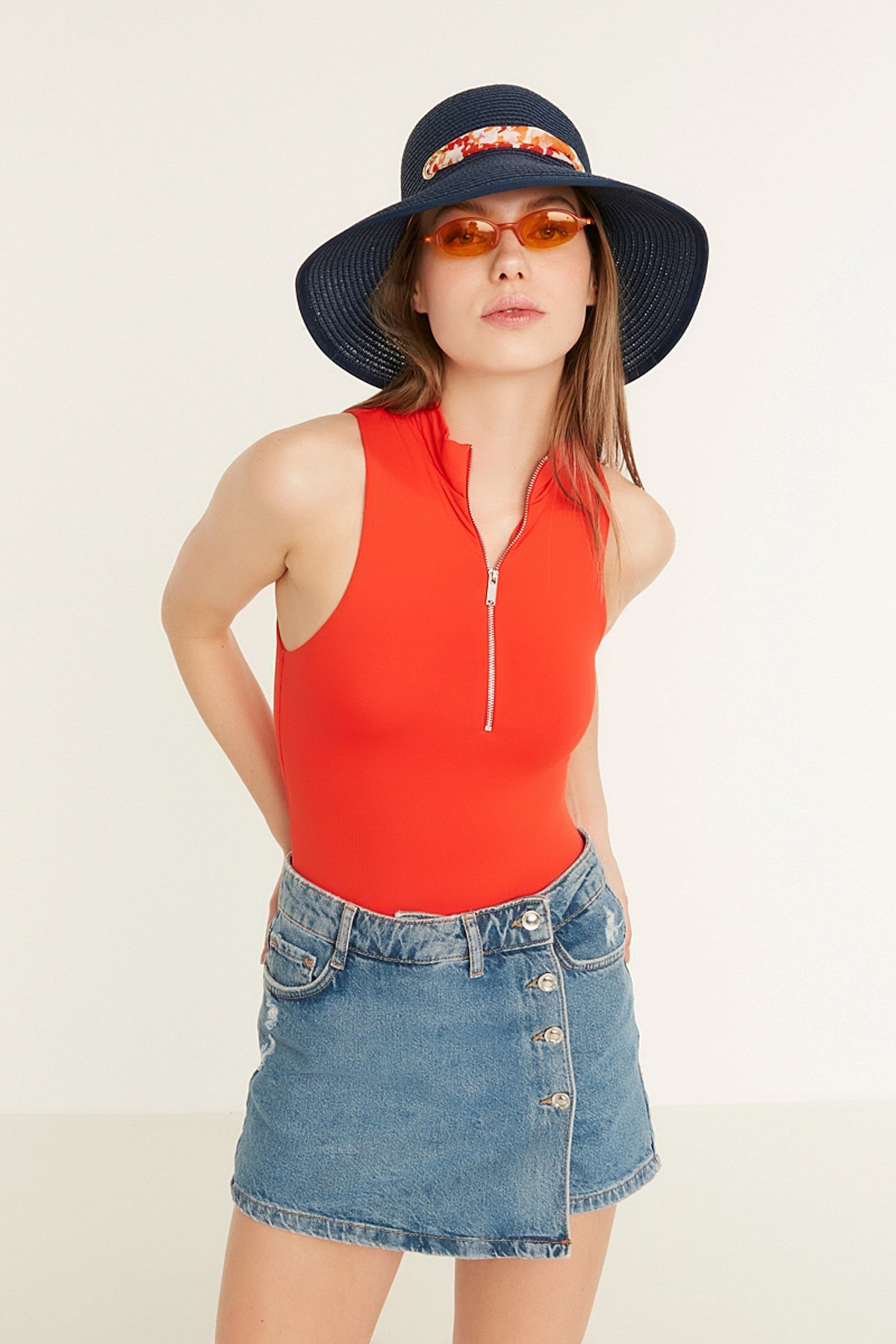 C&City Women Straw Hat P-Y8730-53 
