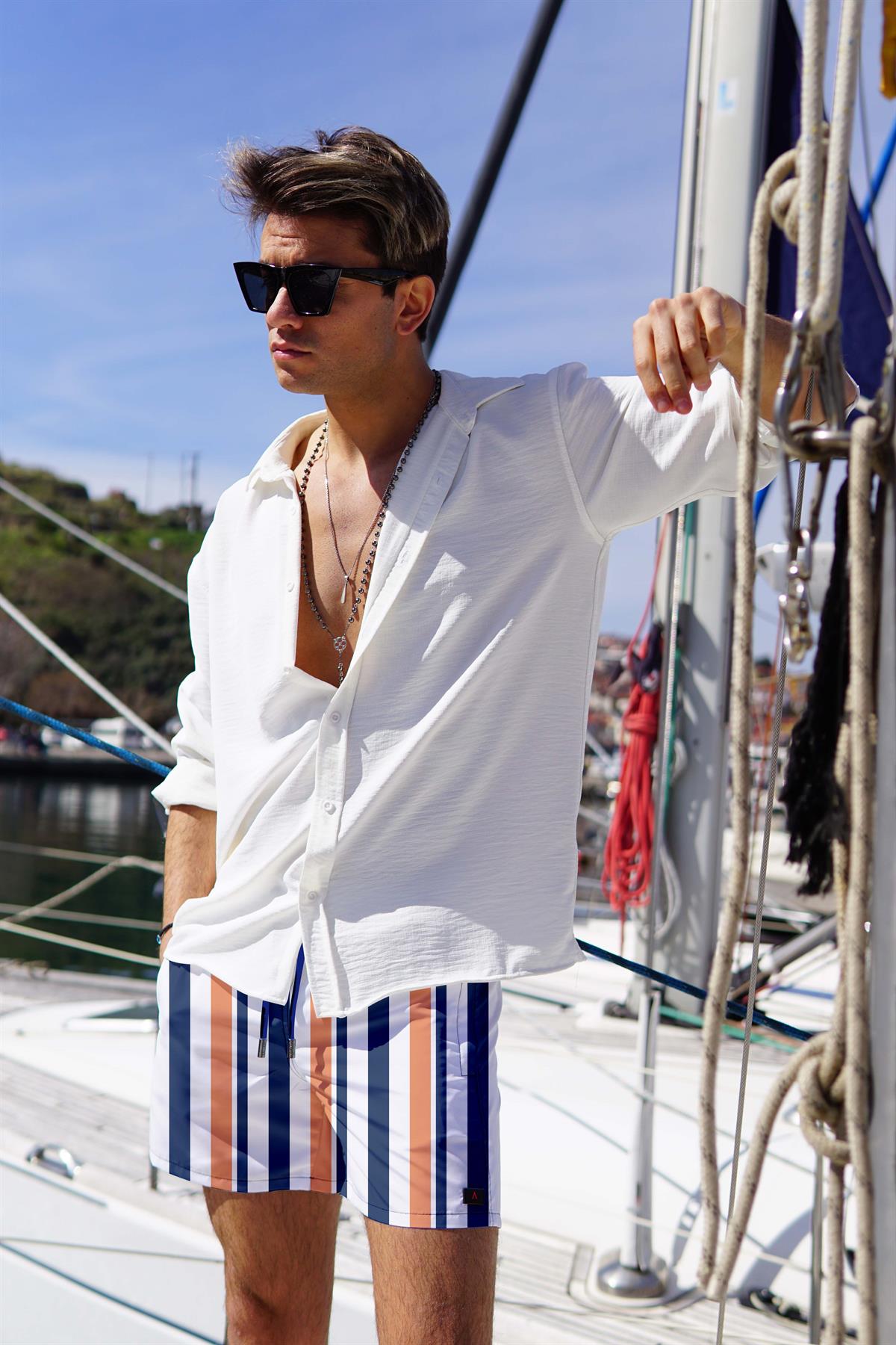 C&City Men Sea Short C1182 Multicolor