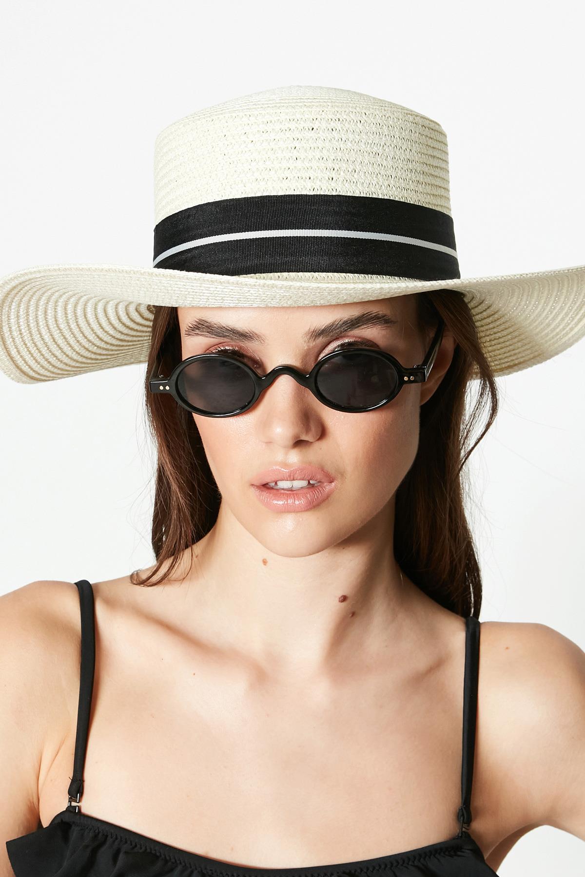 C&City Women Straw Hat Y23730-39 Cream Color
