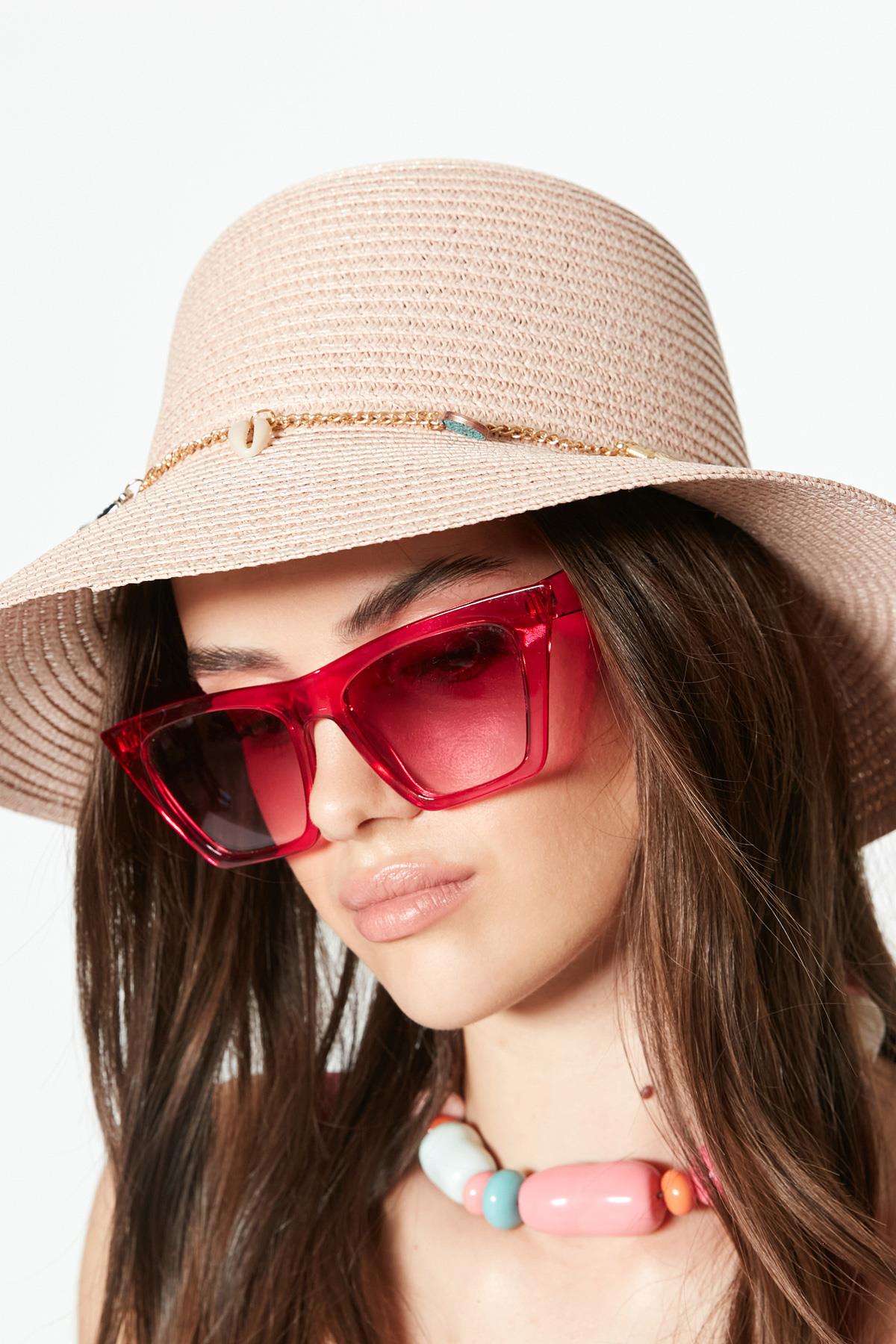 C&City Women Straw Hat Y23730-51 Powder