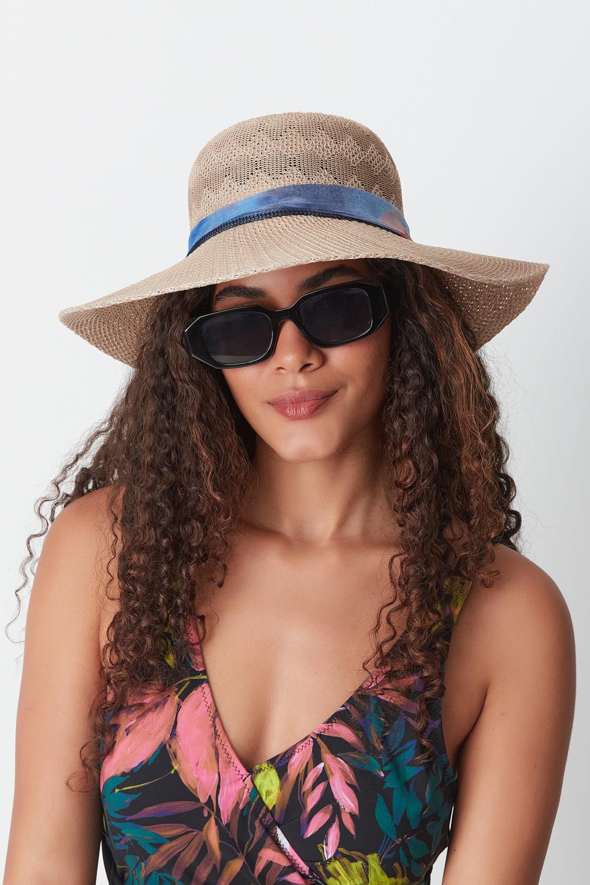 Mercerized Beach Hat T24740-06 