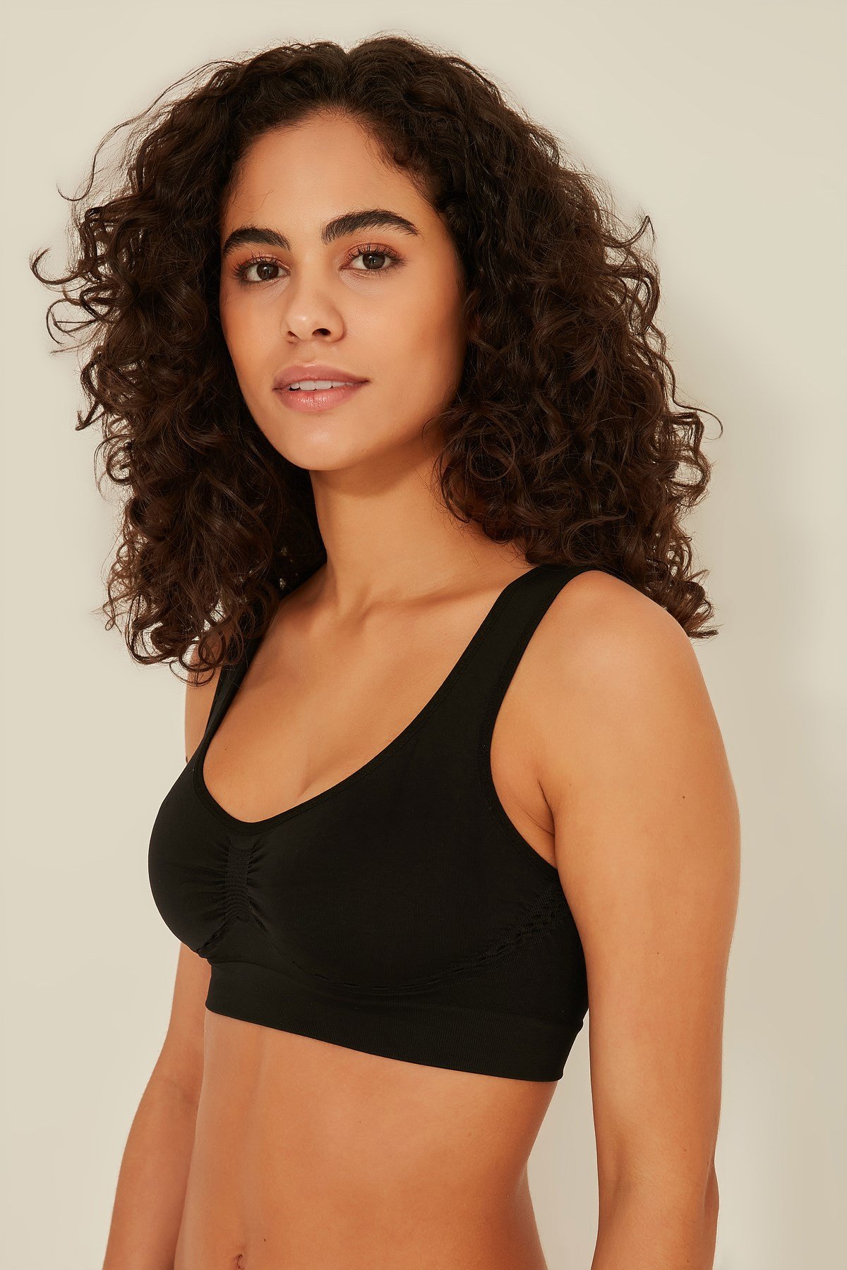 C&City C14015 Seamless Bra Black
