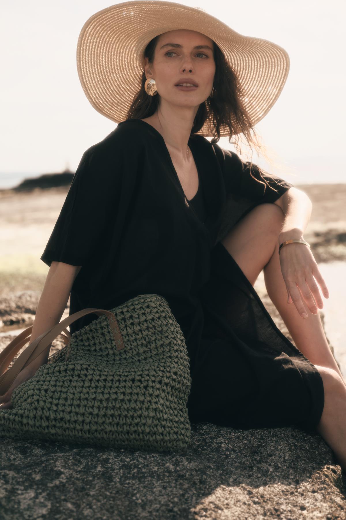 C&City Women Straw Hat Y1730-23 Light Beige