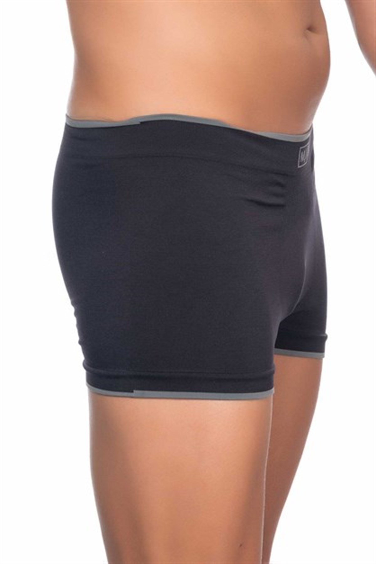 C&City Men Seamless Boxer C12102 Black