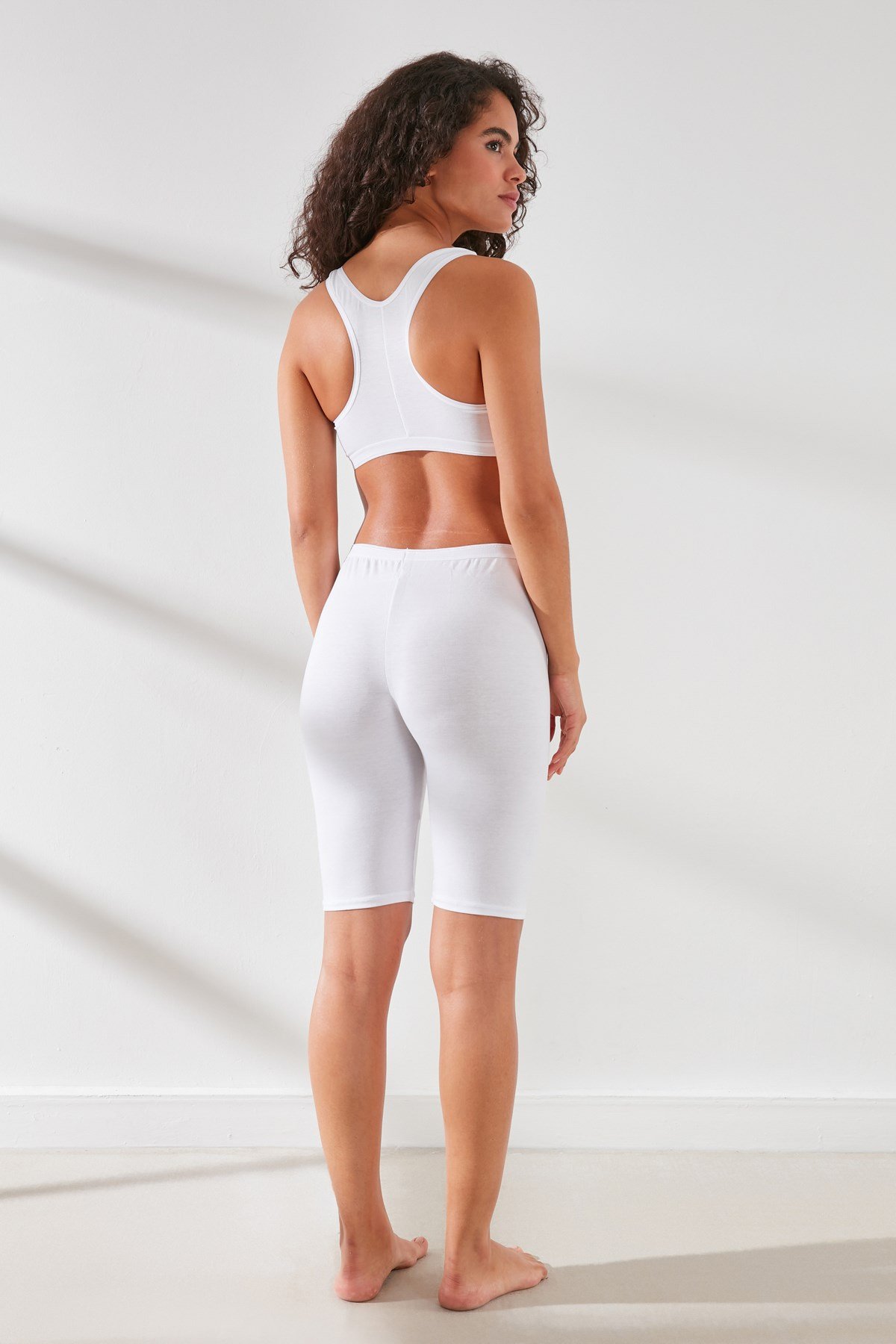 C&City Modal Cotton Short Boxer C11431 White