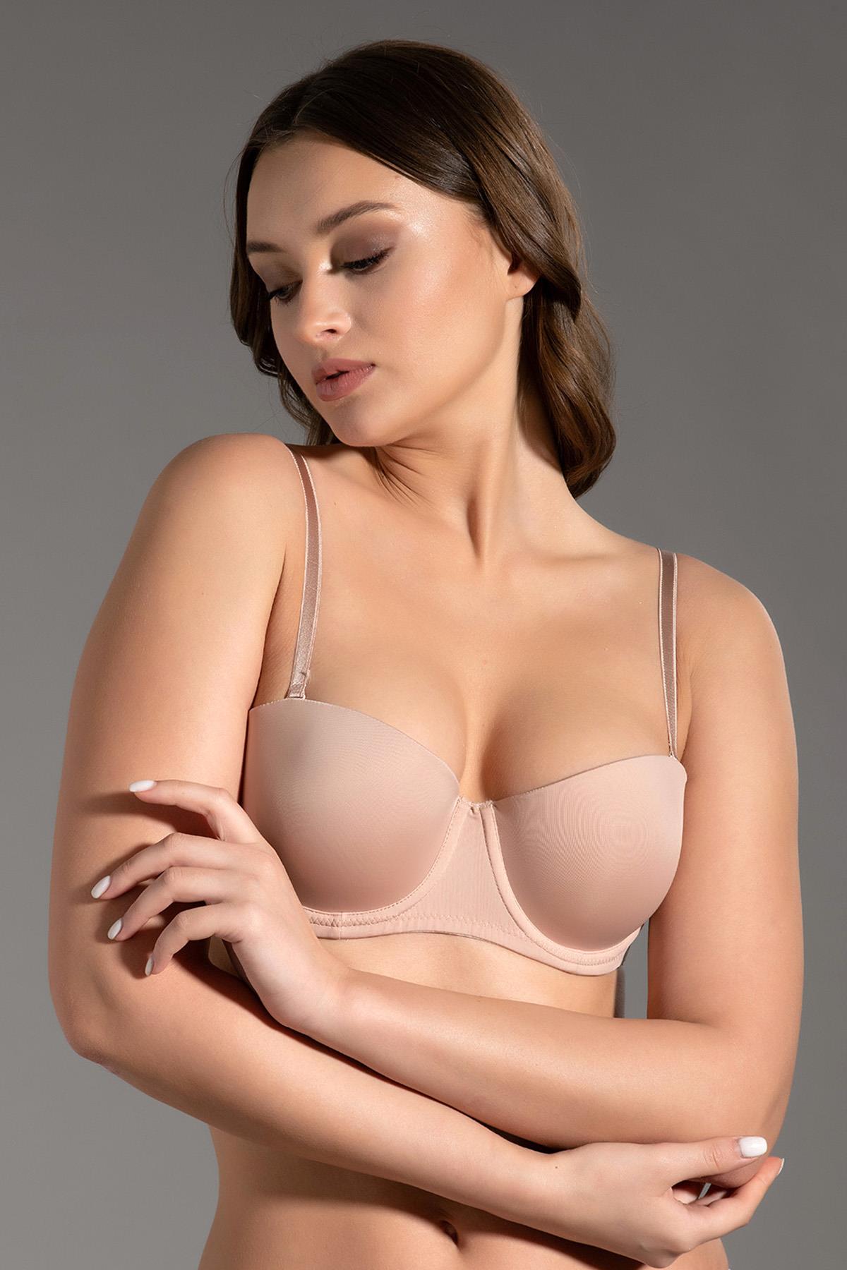 C&City Strapless Non Padded Bra C18025 Skin