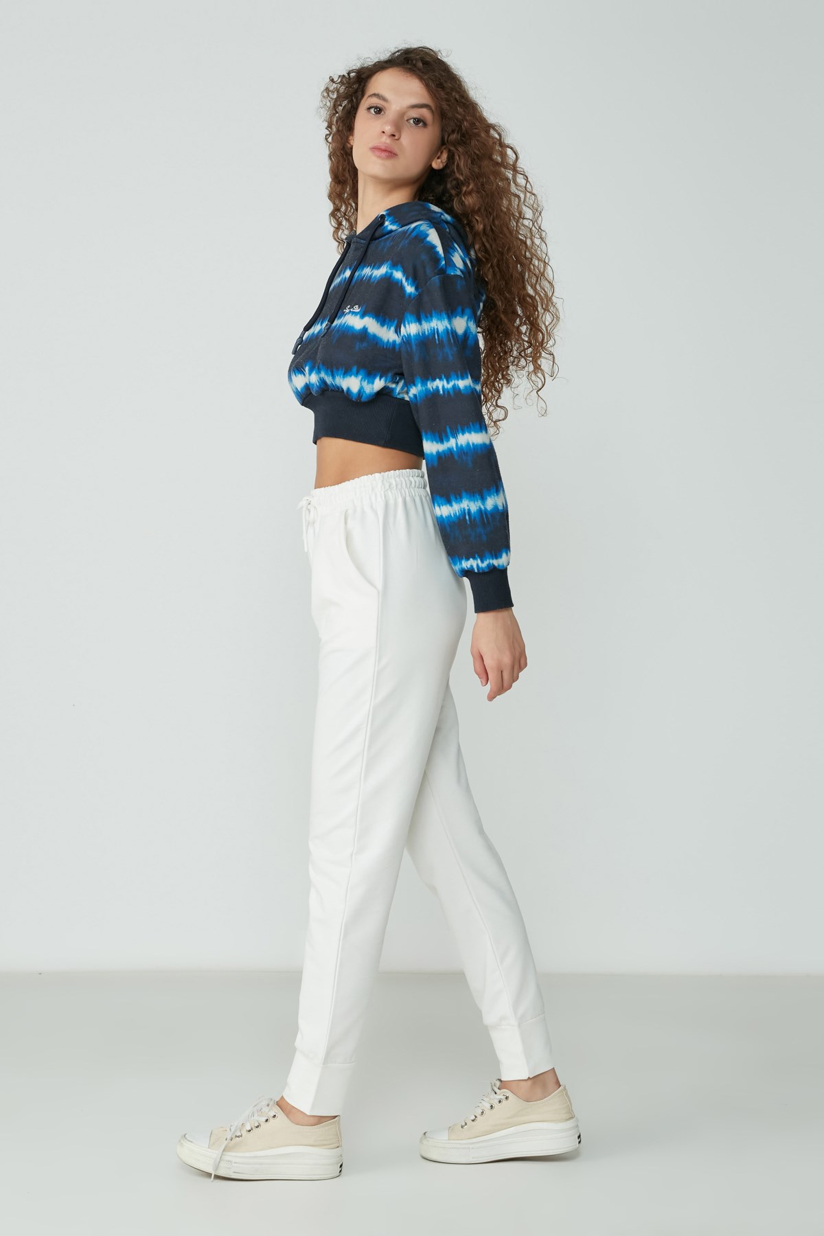 C&City Women Sweatpants 735 Ecru