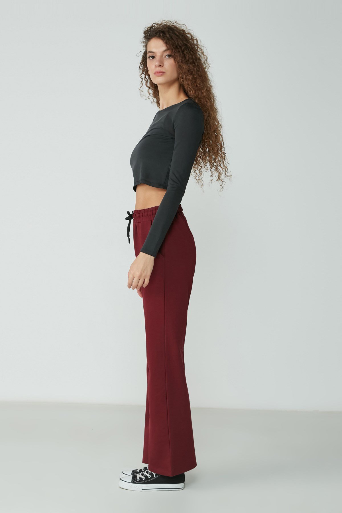 C&City Women Sweatpants 736 Burgundy