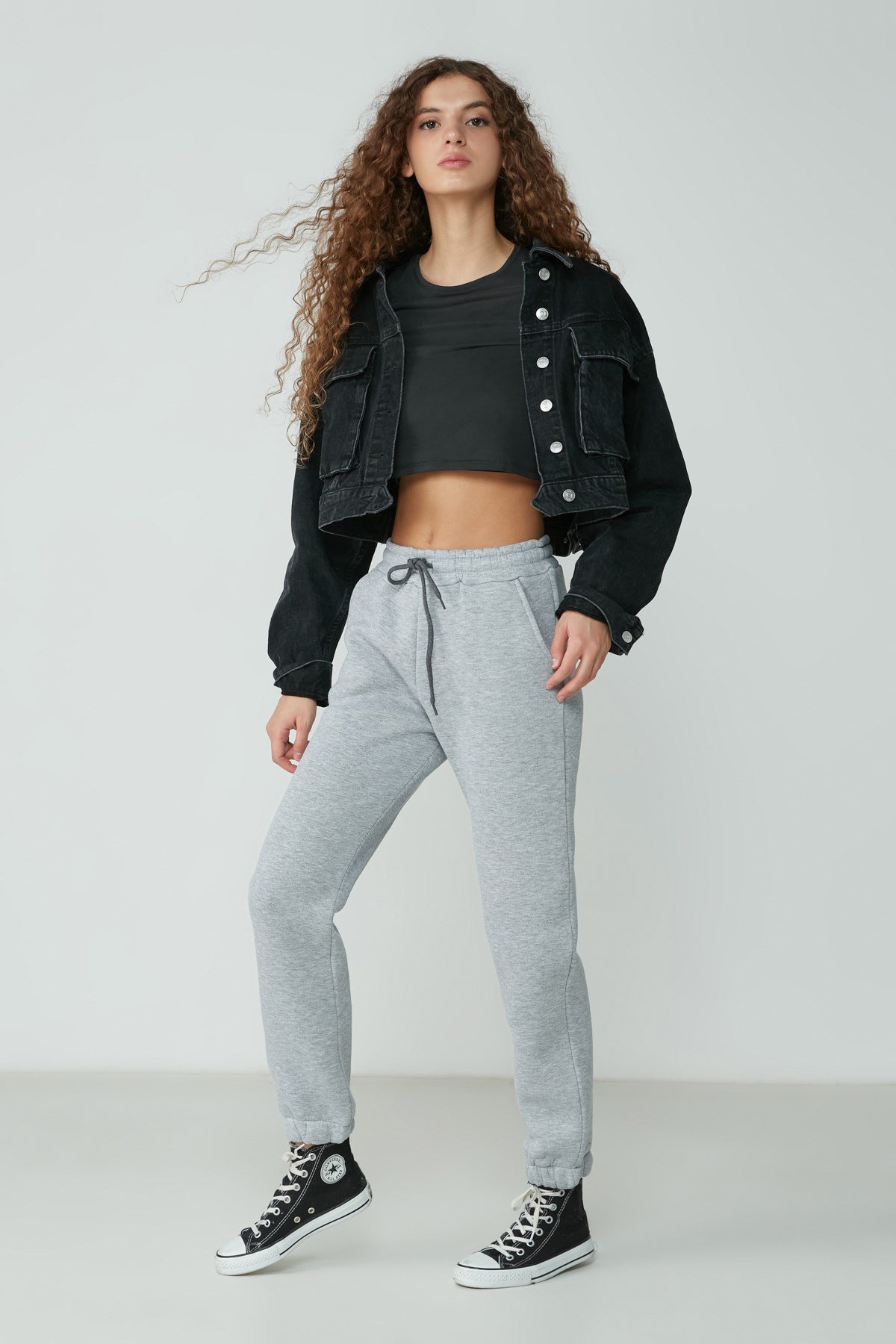 C&City Women Sweatpants 902 Grey
