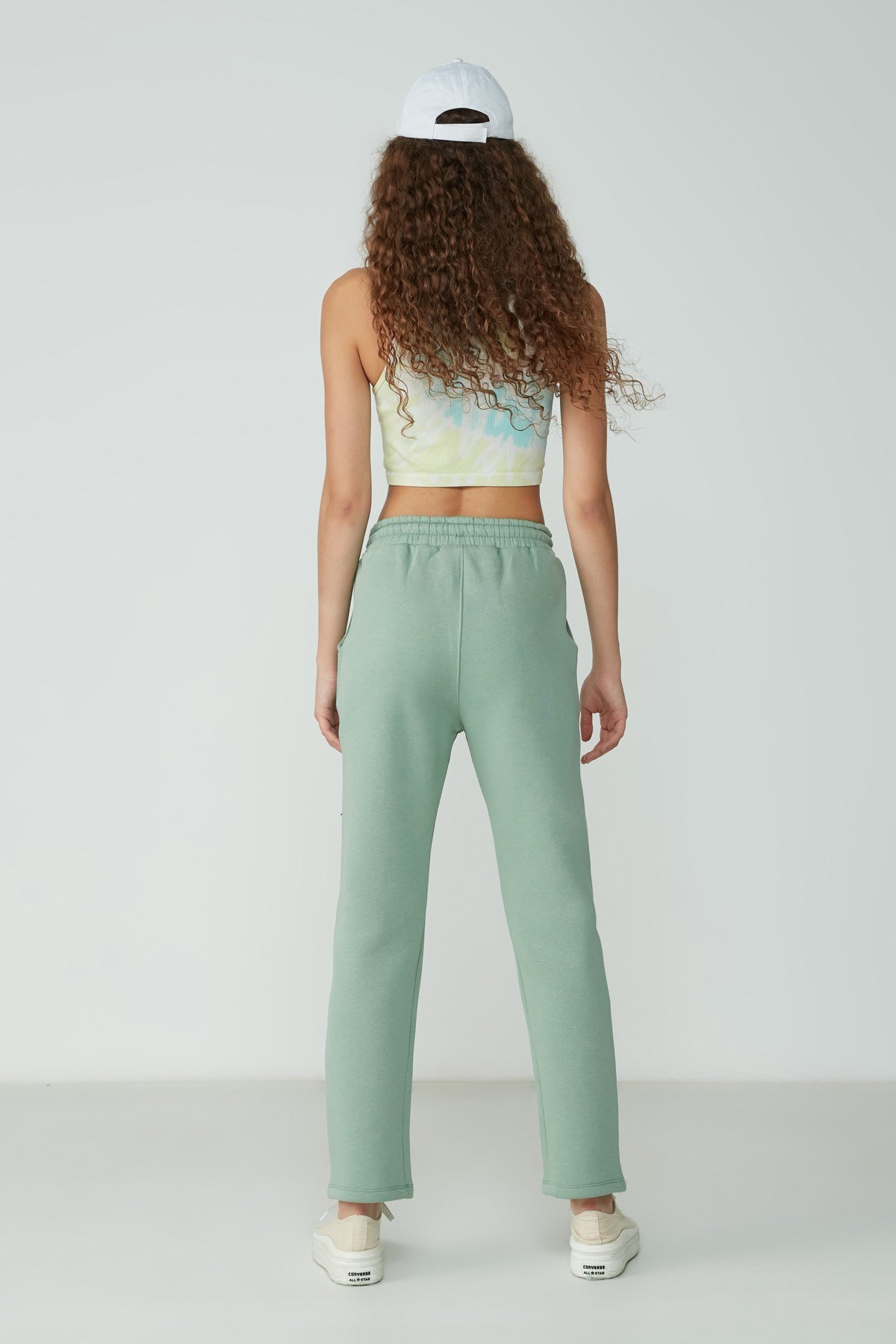 C&City Women Sweatpants 901 Pistachio Green