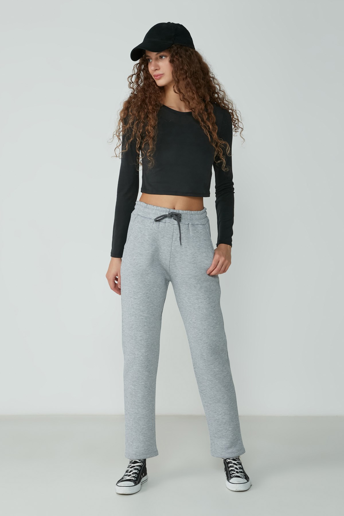 C&City Women Sweatpants 901 Grey