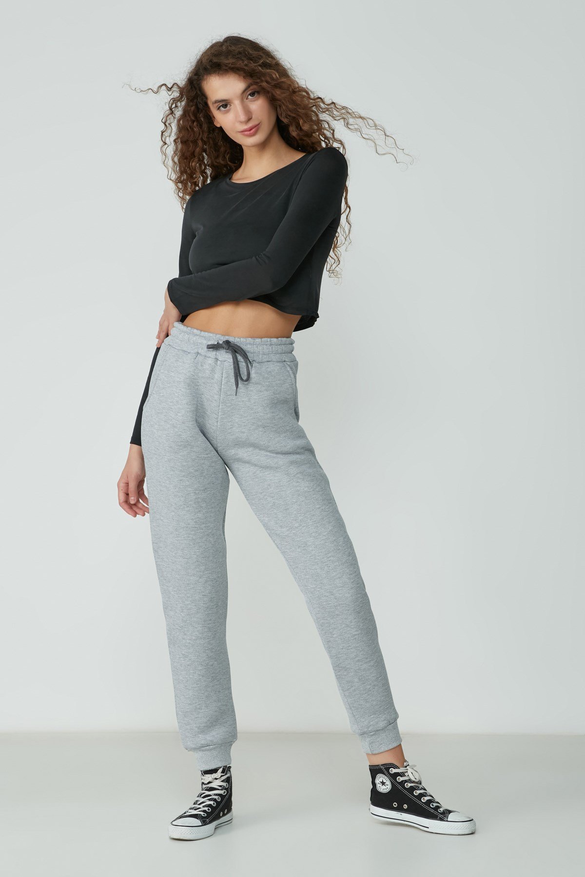 C&City Women Sweatpants 903 Grey