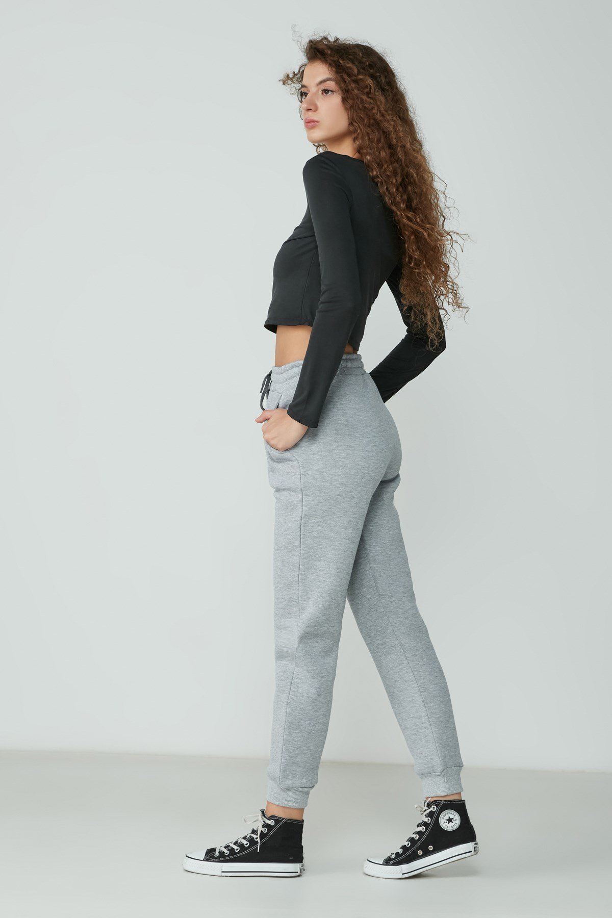 C&City Women Sweatpants 903 Grey