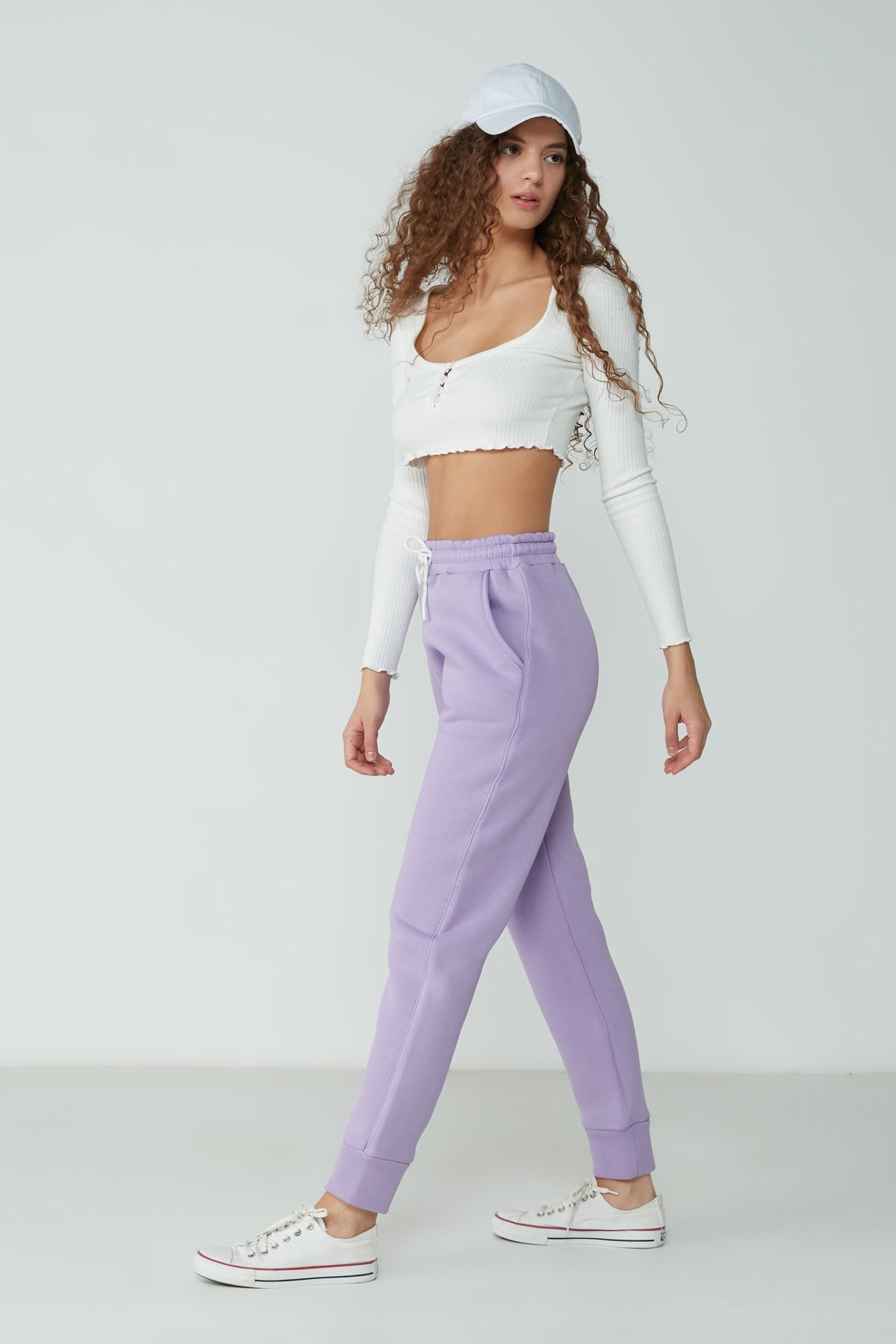 C&City Women Sweatpants 903 Lilac Colour