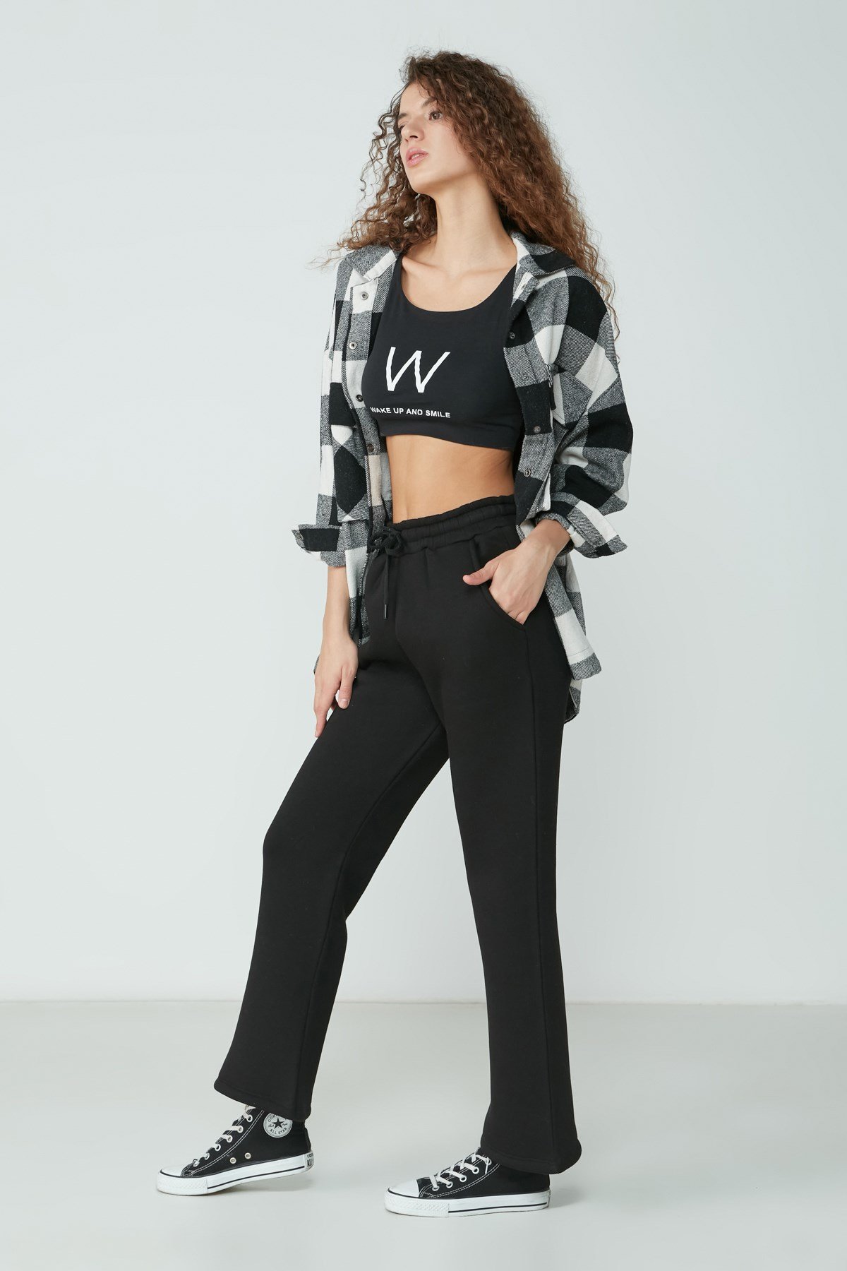 C&City Women Sweatpants 904 Black