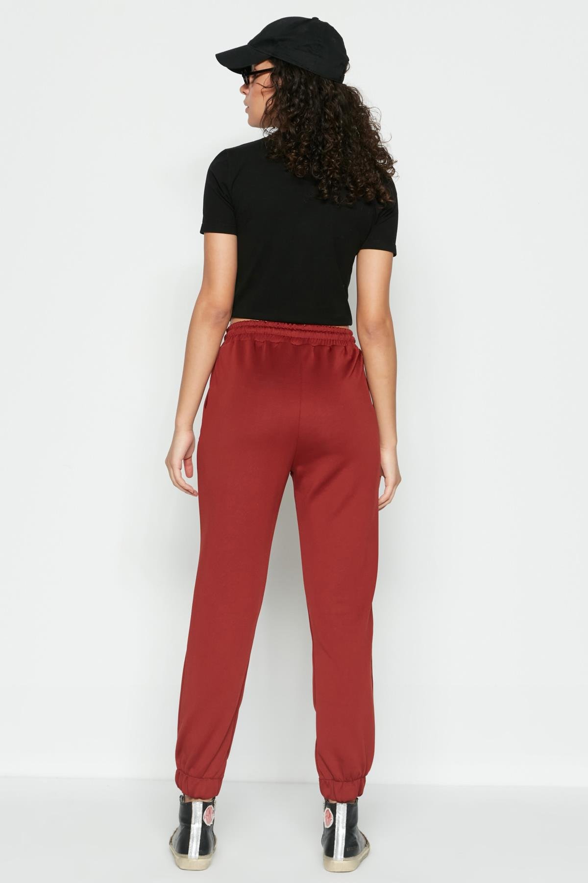 C&City Women Sweatpants 802 Brick Color