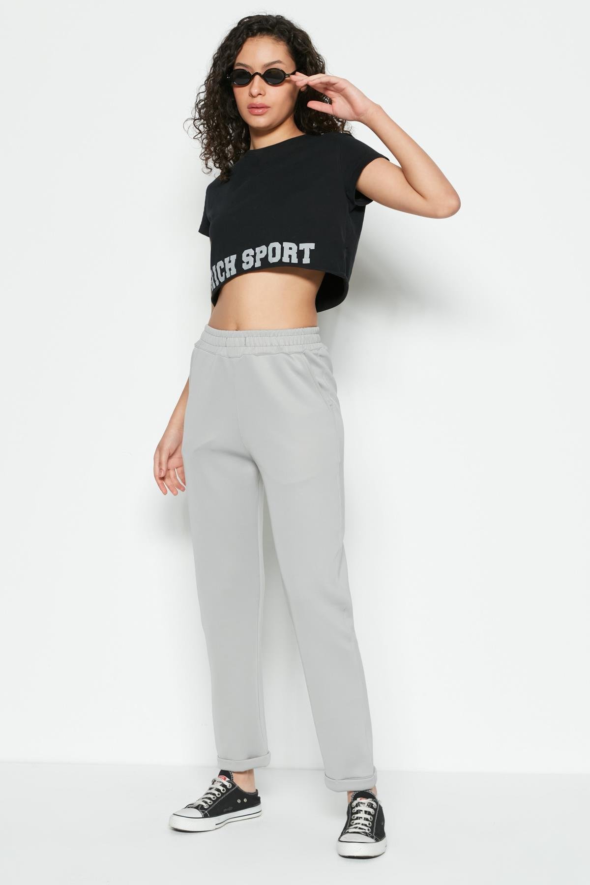 C&City Women Sweatpants 807 Grey