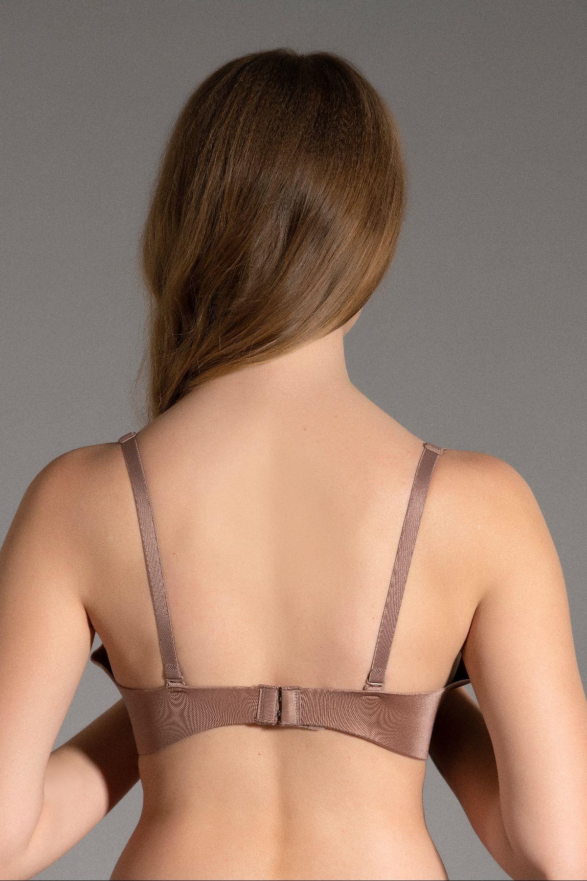 C&City Non Padded Laser Bra C16040 Ten Mink