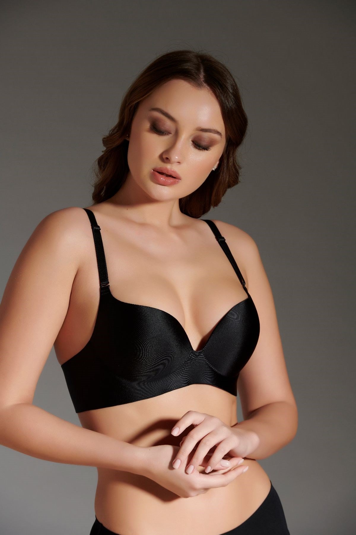 C&City Push Up Laser Bra C16045 Black