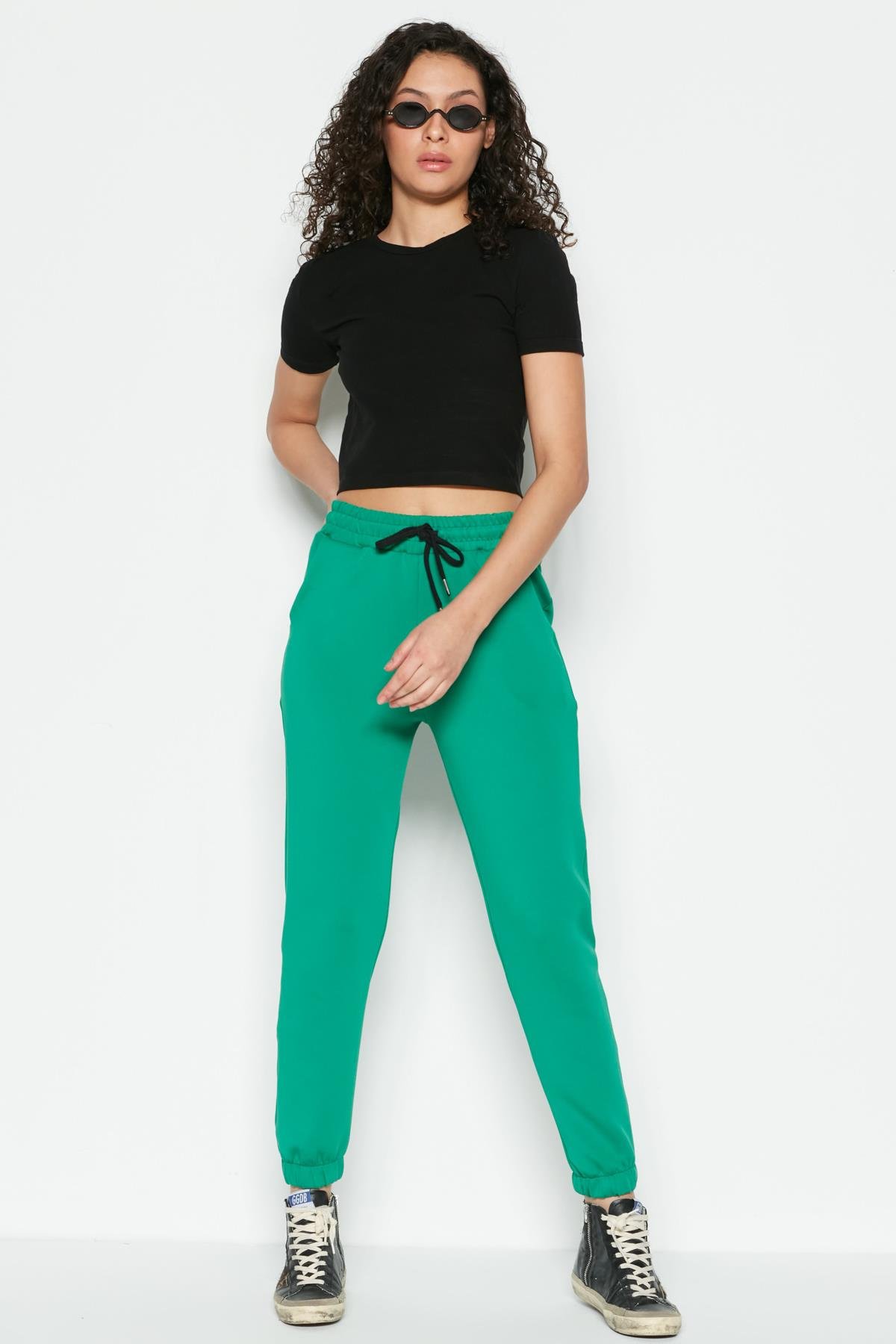 C&City Women Sweatpants 802 Green